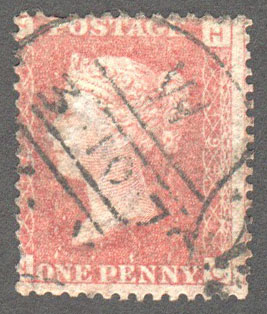 Great Britain Scott 33 Used Plate 193 - HC - Click Image to Close